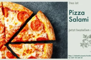 Pizza Salami - Dolomiti Pizzeria Frankfurt