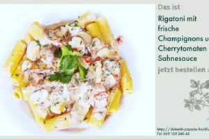 Rigatoni In Sahnesauce