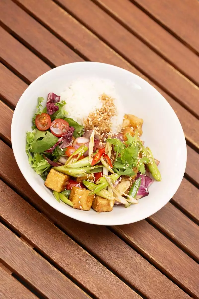 Spicy Tofu Bowl
